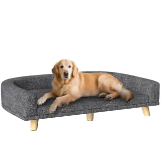 Sofá Cama Elevada para Perros Grandes