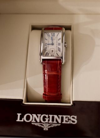 Reloj Longines Dolce Vita Correa Roja