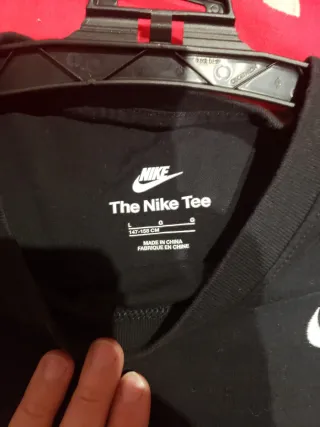 Camiseta Nike Niño Negra