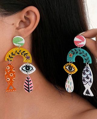 Pendientes colores a estrenar