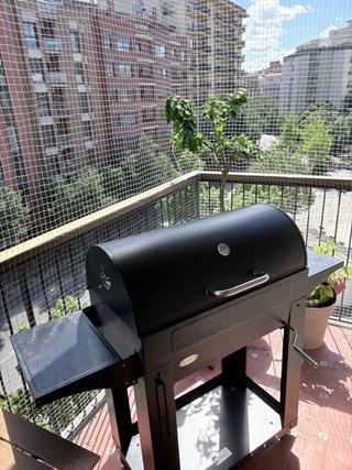 Barbacoa Carbón Leroy Merlín Negra