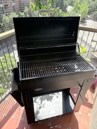 Barbacoa Carbón Leroy Merlín Negra