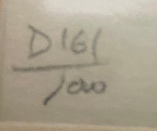 Antonio López - Fábula (Dibujo) 161/1000