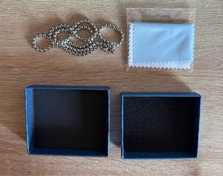 Collar Malla Acero Inoxidable RWQIAN Plata