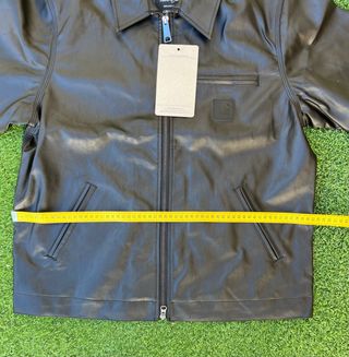 Chaqueta Carhartt Piel Sintética Negra Talla S