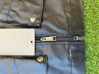 Chaqueta Carhartt Piel Sintética Negra Talla S