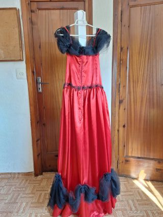 Vestido Victoriano Rojo Drácula