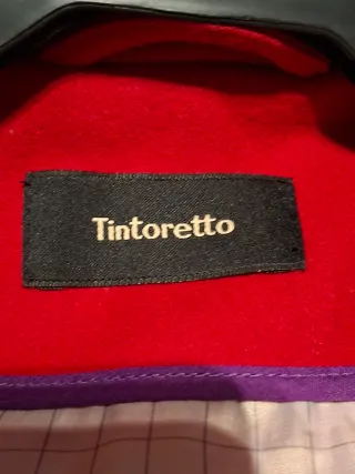 Abrigo corto rojo Tintoretto