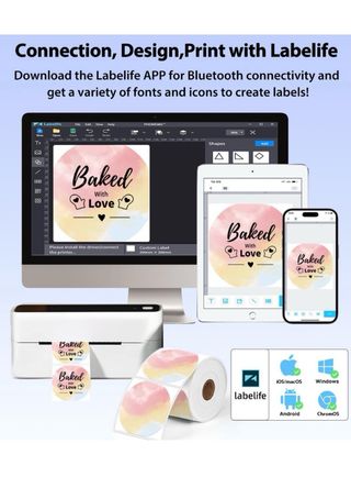 Phomemo Impresora Térmica de Etiquetas