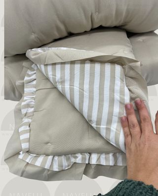 Bouti Wendy Reversible Beige 150cm