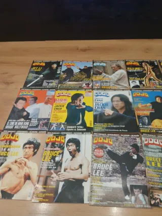 Lote Revistas Dojo Artes Marciales 16revistas ×30€