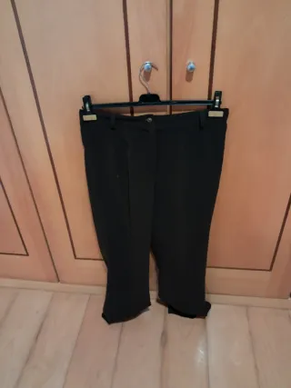 Calças de senhora bege