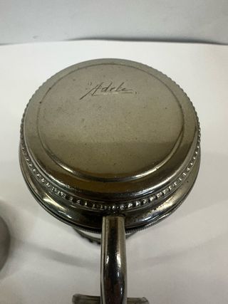 Coppia caffettiere alcol Adele fratelli Santini