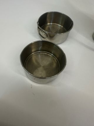 Coppia caffettiere alcol Adele fratelli Santini