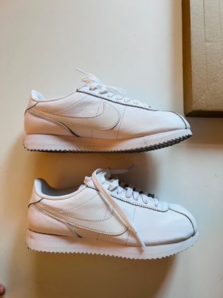 Nike Cortez leather blancas
