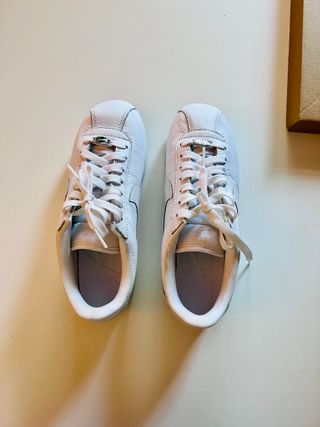 Nike Cortez leather blancas