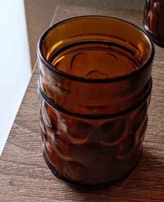 Licoreira Vintage Castanha com 6 Copos