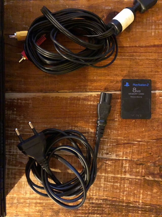 Consola Sony PS2 FAT Negra