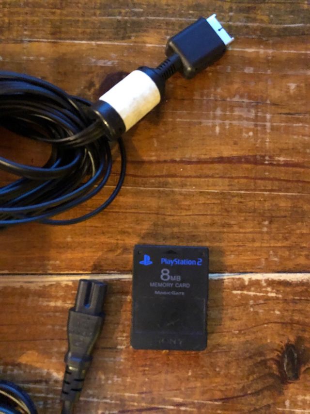 Consola Sony PS2 FAT Negra