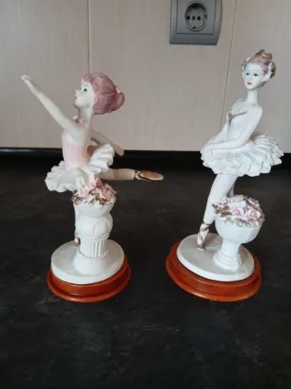 2 Figuras Bailarinas Ballet