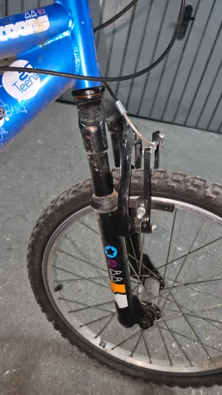 Bicicleta infantil 20" azul