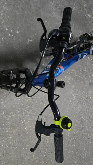 Bicicleta infantil 20" azul