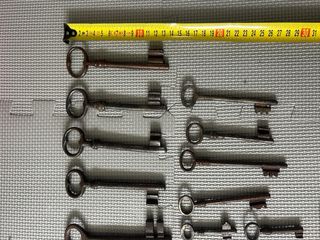 Colección de llaves antiguas