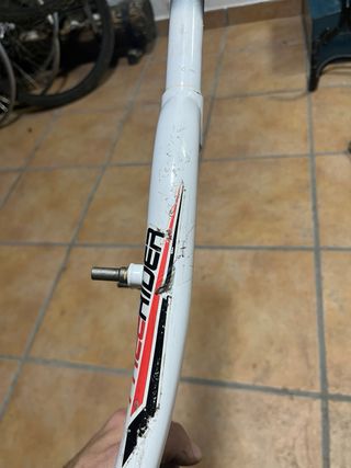 Horquilla 24 Freerider MTB Blanca