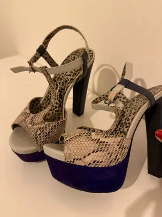 Zapatos de tacón Jessica Simpson Beige/Morado