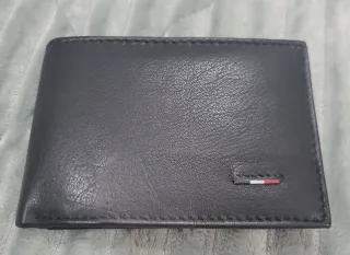 Cartera Tommy Hilfiger Negra Piel Hombre