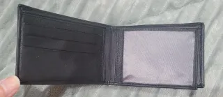 Cartera Tommy Hilfiger Negra Piel Hombre