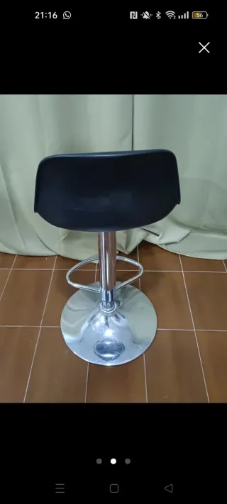 Taburete Hidráulico Regulable