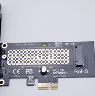 Adaptador SSD NVMe M.2 a PCI-E x1 JEYI