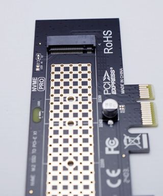 Adaptador SSD NVMe M.2 a PCI-E x1 JEYI
