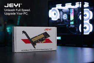 Adaptador SSD NVMe M.2 a PCI-E x1 JEYI