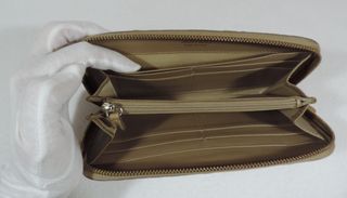 Cartera Jimmy Choo Beige Cocodrilo Cremallera