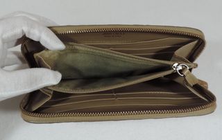 Cartera Jimmy Choo Beige Cocodrilo Cremallera