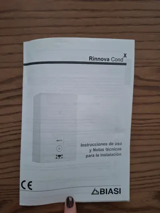 Caldera Biasi RinNOVA CondX Blanca