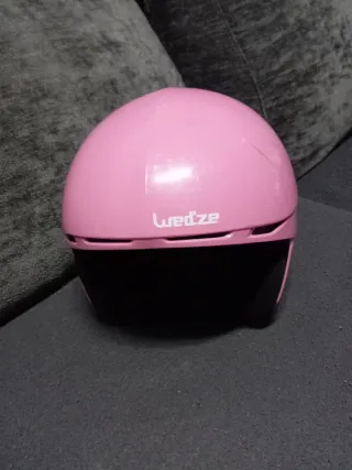 Casco rosa niña 48-52 cm