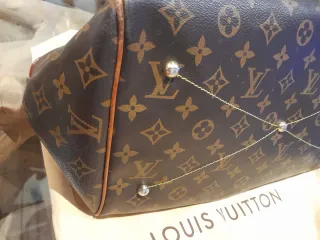 Borsa Louis Vuitton capiente marrone