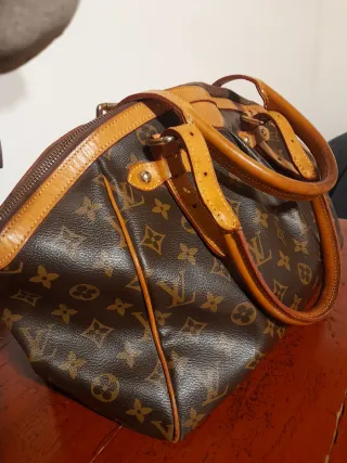 Borsa Louis Vuitton capiente marrone