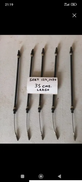 Cable Acelerador Seat 124/1430 35cm