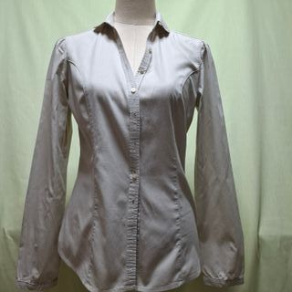 Camisa Stradivarius Beige Mujer Talla S