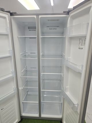 Nevera Americana Gris