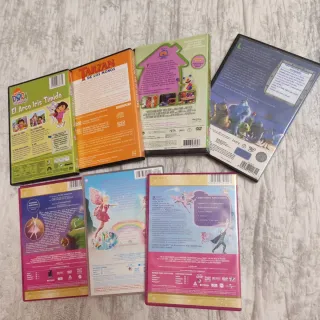 Lote 3 DVDs de Barbie  (Español)  Regalo 4 DVD