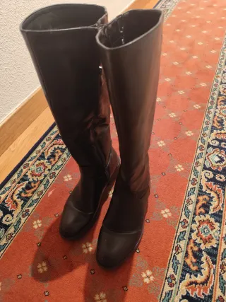 Bota de mujer de piel