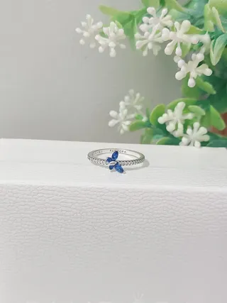 Anillo Pandora Mariposa Talla 54