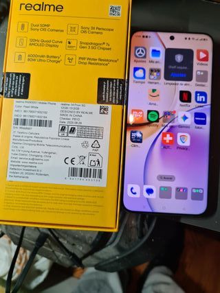 Realme 14 Pro+ 512GB AMOLED 5G Dual SIM