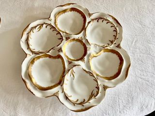 Platos de ostras de Limoges