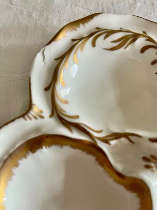 Platos de ostras de Limoges